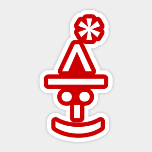 Christmas Elf Emoticon Sticker